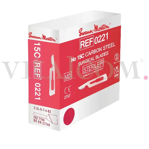 [SM-0221] Hojas de bisturi 15C