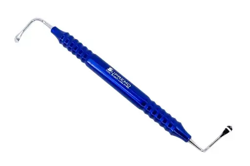 [SUP-S1207] Cureta para Levantamiento de Seno Maxilar - CLSM 5 Rígida (Azul)